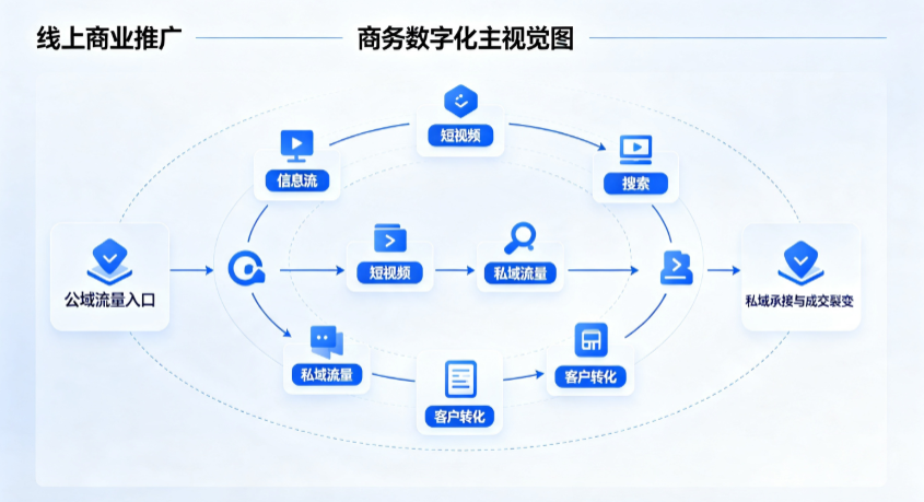 会理县线上商业推广怎么做？全域流量闭环搭建与低成本转化实战指南